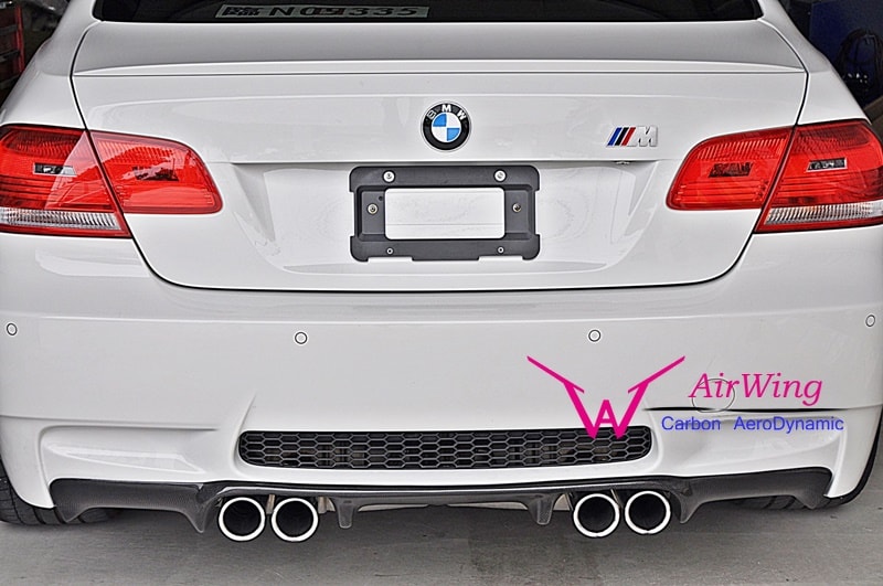 E92E93 M3 - 3D Design style Carbon Rear Diffuser 02